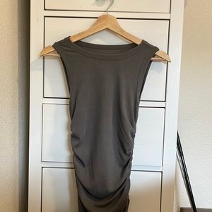 Grey small bodycon dress
